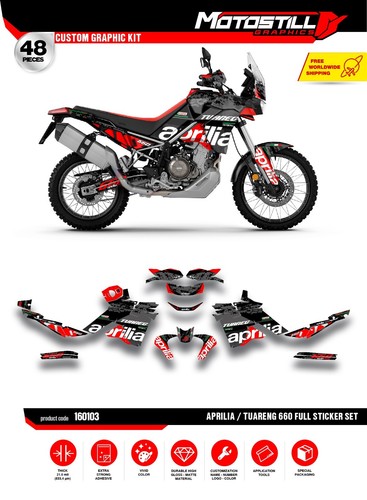 Aprilia tuareg 660 graphic - aprilia,