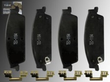 Céramique Plaquettes Arrière