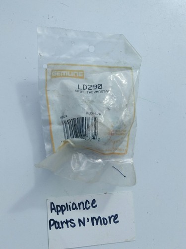 New gemline dryer thermostat - new,