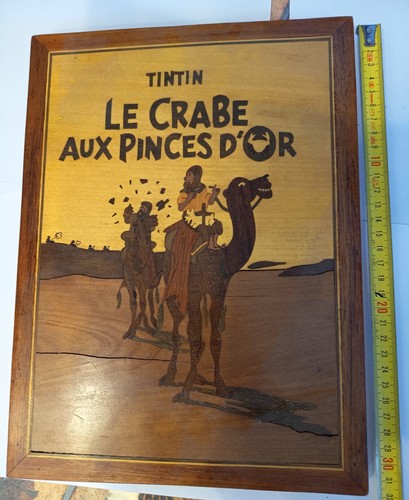 Tableau marqueterie bois - tableau,
