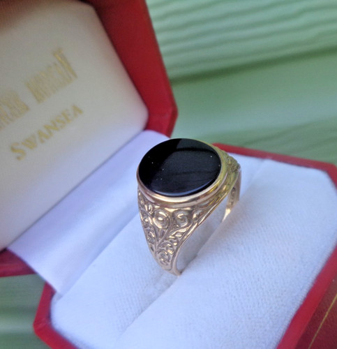 Bague chevalière vintage - chevalière,
