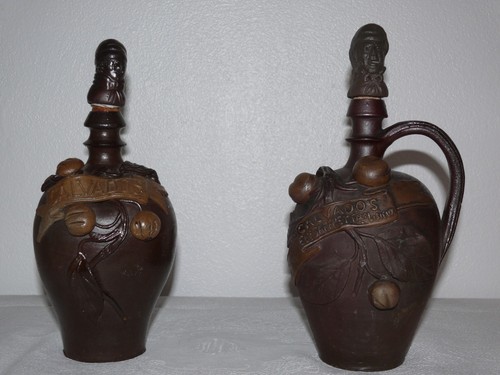 Bouteilles calvados vide 2 - ,