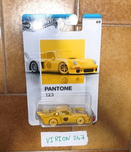 Hotwheels pantone 123 porsche - pantone,