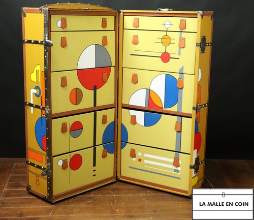 Malle wardrobe moynat style - malle,