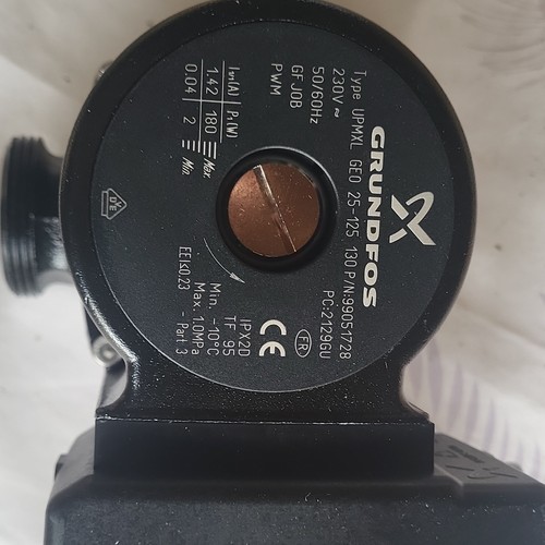 Grundfos upmxl 125 230v pwm - 25-125,