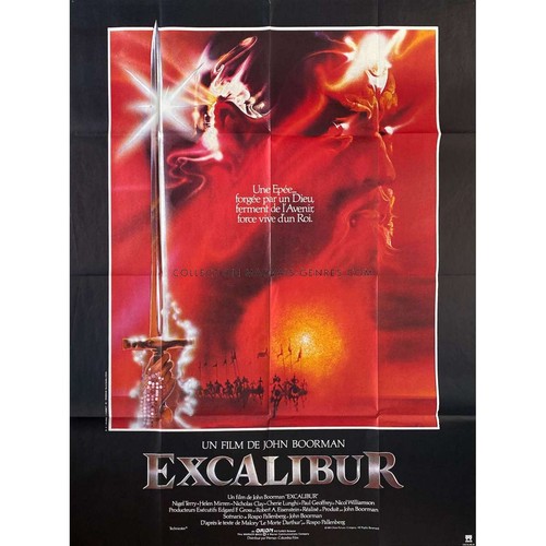 Excalibur affiche film - excalibur,