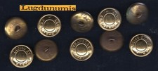 Lot de 10 Boutons de la