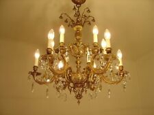 lustre antique en laiton