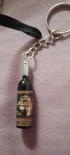 Porte clé bouteille vin - clé, de