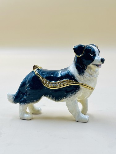 Boder collie trinket box - boder,