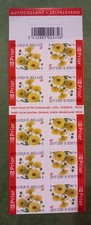 Timbres Fleurs Belgique