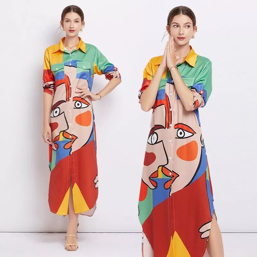 Robe longue élégant - robe,