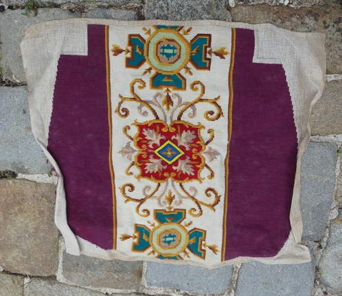 Tapisserie ancienne assise - , de