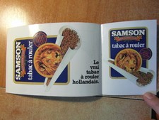 VINTAGE 1978 YEAR STICKER STICKER: SAMSON ROLLING TOBACCO 