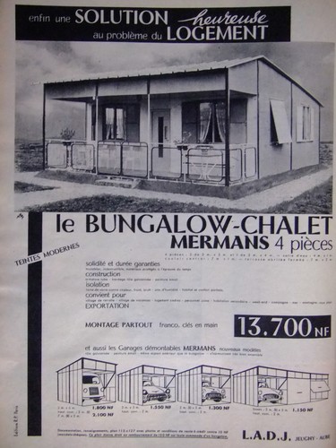 Publicité bungalow chalet - bungalow,
