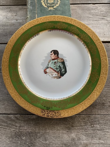 Assiette plate déco empire