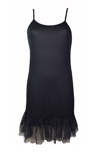 Fond robe bas tulle noir - de, tulle,noir