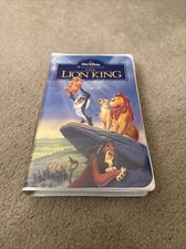 The Lion King (VHS, 1995)  Walt Disney Masterpiece Collection Clam Shell Tested