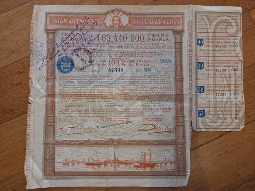 Ancien titre obligation la - obligation,