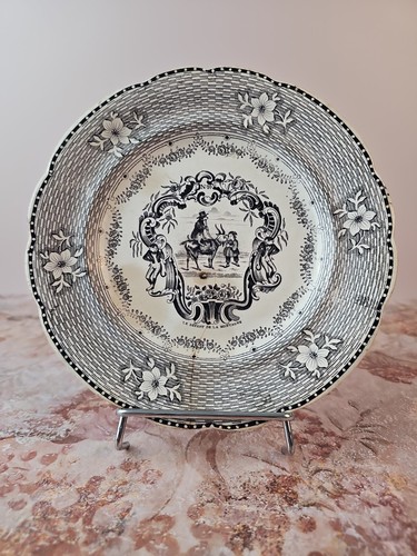 Assiette parlante départ - assiette, le