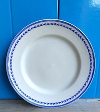 ASSIETTE PLATE PORCELAINE TOURNAI XIXEME DÉCOR À L'ÉPI