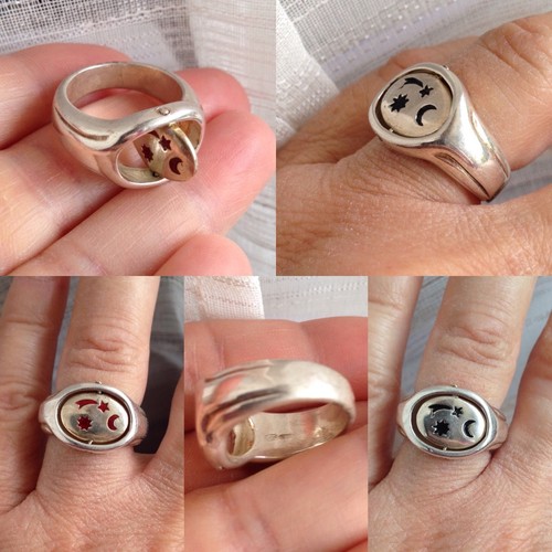 Bague clio blue argent - en,