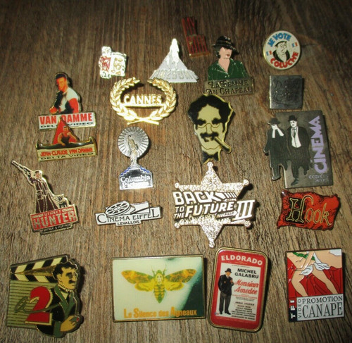 Lot pins films succès - 20,