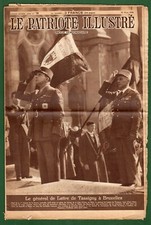 #47096 Belgium 31.3.1946. Magazine Patriote Illustre. General Lattre de Tassigny