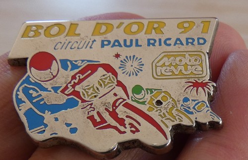Beau pin moto course bol - moto,