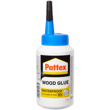 Colle à Bois Colle Blanche Glue Bois PATTEX imperméable  250g Wood D3