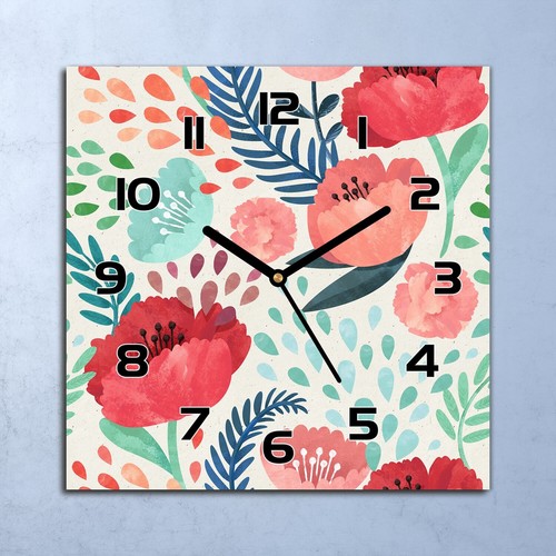 Horloge murale design - murale, en