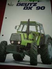 pub TRACTEUR DEUTZ DX 90 AGRICOLE ( ref 37
