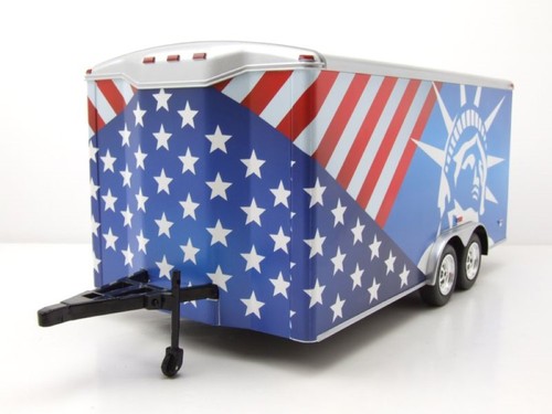 Remorque fermée patriotic - patriotic, usa