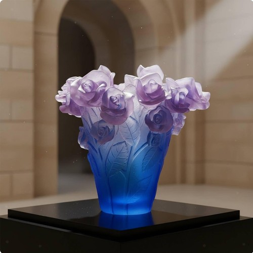 Vase pâte verre - de,