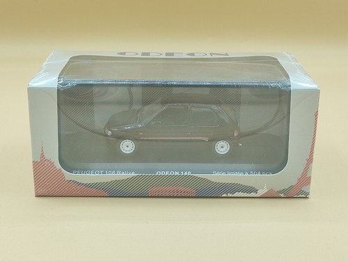 Peugeot 106 rallye noir - 1/43,