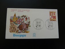 FDC France 1975 wine and gastronomy of Bourgogne