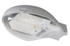 Lampadaire polycarbonate gris lampe de rue E27 NEUF