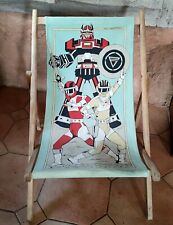 Child deck chair Bioman 1988 TOEI CANAL + TF1 Maskman ... Collector