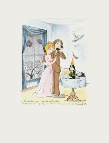 Raymond peynet lithographie - raymond,