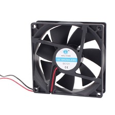 DC12V 90x90x25mm 7pales