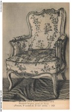 AUYP11-0884-MUSEUM - Museum of Decorative Arts - Shepherd Armchair Painted in Bl