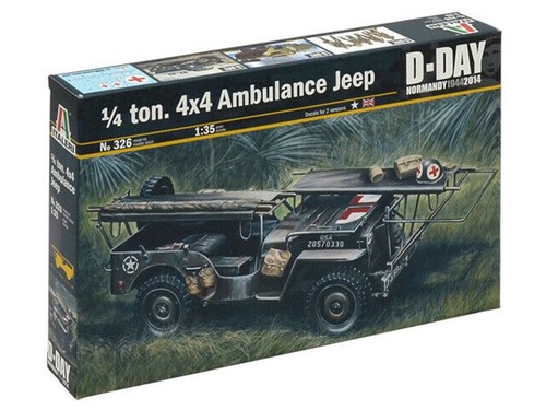 Italeri jeep ambulance day - italeri,