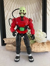 625⚜️ Action Man Figure Dr X Robot 310 Red Year 2003 Hasbro Height 30 Cm