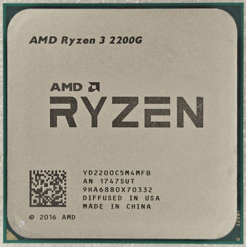 Processeur amd ryzen - amd, 2200g
