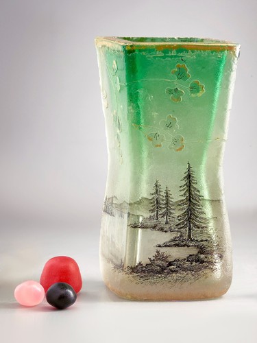 Vase daum nancy circa 1900 - vase,