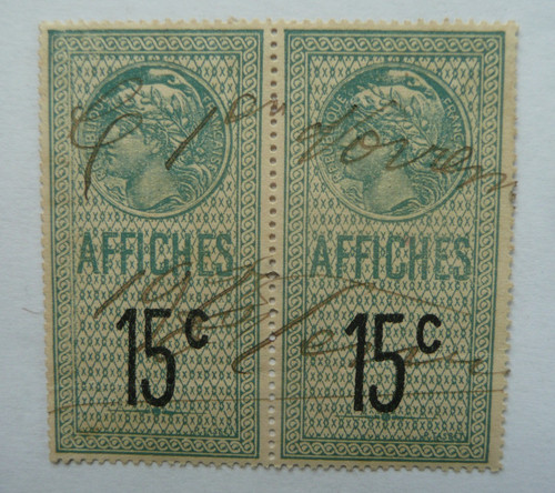 Lot timbres fiscaux - de,