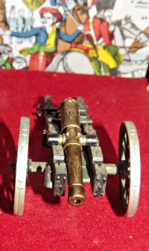 Canon miniature plomb peint - miniature,
