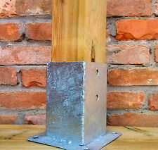 Pied de poteau, support poteau en bois galvanisé 70x70 90x90 120x120 