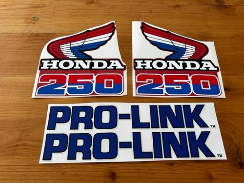 Honda 250 1985 stickers - 1985,
