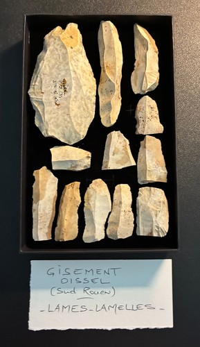 Moustérien silex taillés - moustérien,
